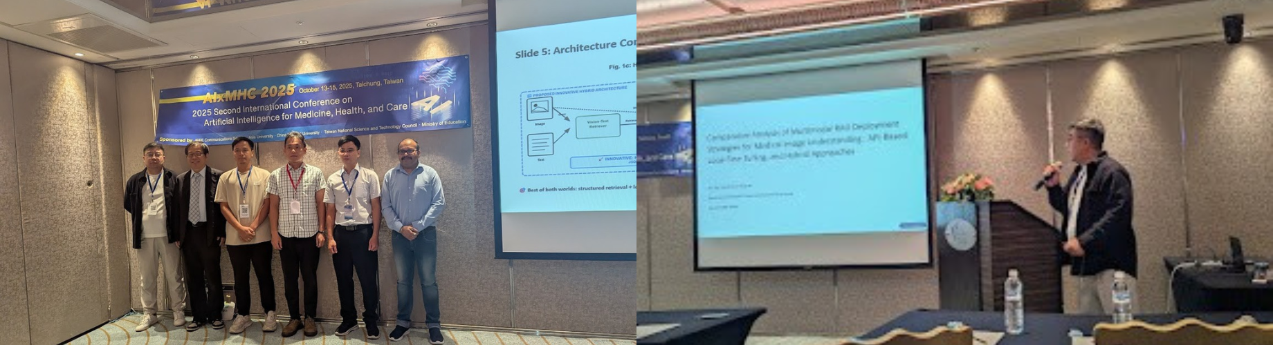 亞大博士生楊凱辰，於AIxMHC2025國際研討會發表論文 2025-11-26