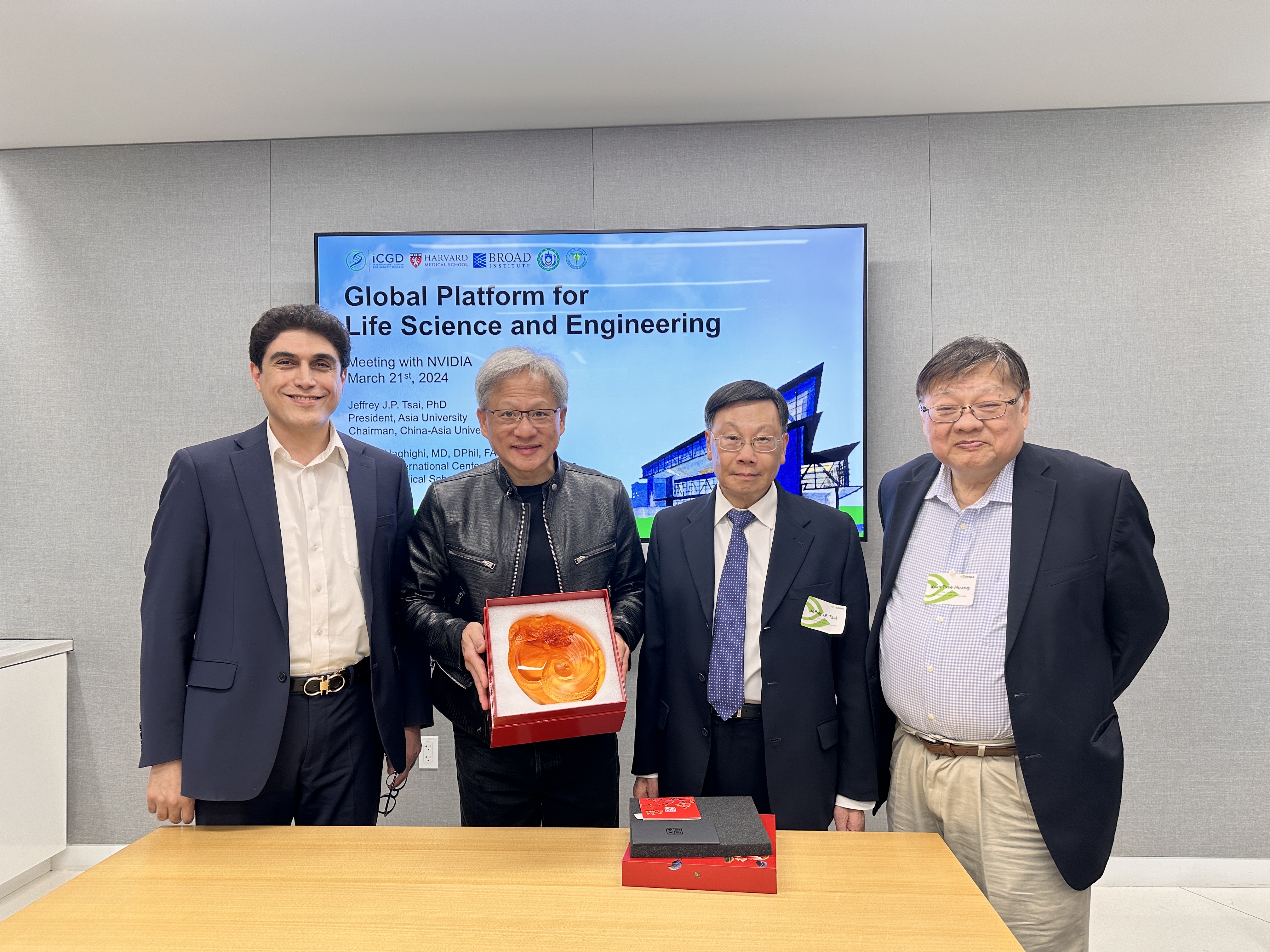 亞洲大學邀NVIDIA在中台灣設立AI智慧園區 打造亞洲AI智慧新核心 | 亞洲大學人工智慧博士學位學程